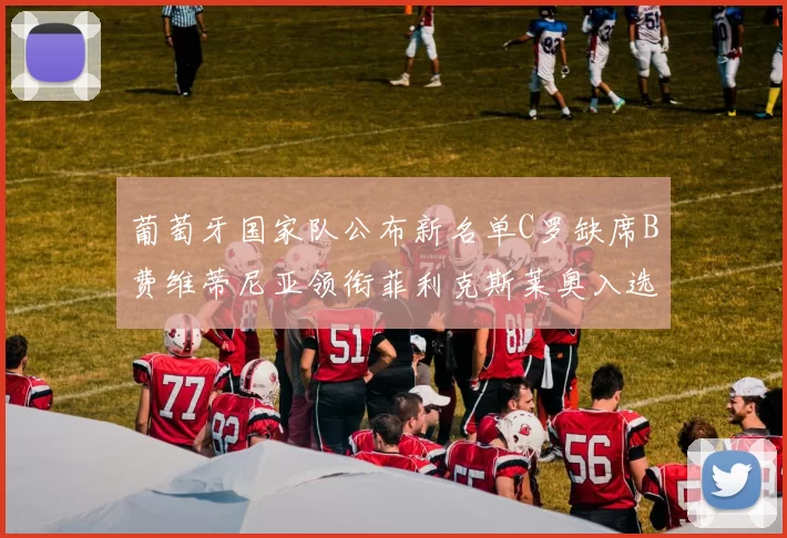 葡萄牙国家队公布新名单C罗缺席B费维蒂尼亚领衔菲利克斯莱奥入选